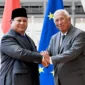 Presiden Prabowo Subianto melakukan pertemuan bilateral dengan Presiden Dewan Eropa, António Costa, pada Minggu, 13 Juli 2025, di Gedung Europa, Brussel, Belgia. (Foto: BPMI Setpres)