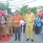 Wali Kota Padang, Fadly Amran meresmikan Pasar Kuliner Jati di Jalan Suliki, Kelurahan Jati Baru, Kecamatan Padang Timur, Selasa (15/7/2025). (Foto: Prokopim Padang)