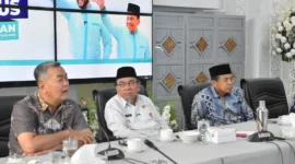 Rapat Optimalisasi Launching Smart Surau di Kediaman Resmi Wali Kota Padang, Rabu (23/7/2025). (Foto: Prokopim Padang)