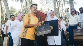 Indosat meningkatkan jaringan 4G di Solok untuk mendukung digitalisasi UMKM batik dan pariwisata. (Foto: Indosat)