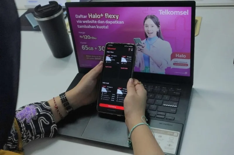 Daftar Kartu Halo kini dapat bonus kuota 30GB/bulan dan langganan AI Premium gratis dari Telkomsel. (Foto: Dok. Telkomsel)