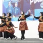 Penampilan salah satu grup pada Lomba Senam Kreasi Piala Bupati Tanah Datar 2025, Jumat (11/7/2025). (Foto: Prokopim Tanah Datar)
