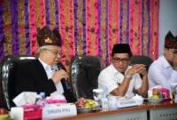 Komisi VIII DPR RI melakukan kunjungan kerja ke Asrama Haji Padang Pariaman pada Jumat (11/7/2025). (Foto: Diskominfo Padang Pariaman)