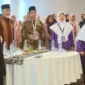 Ketua GOW Padang Ny. Sri Hayati Maigus Nasir menghadiri International Women Leadership Training 2025 di The ZHM Premiere Hotel Padang, Sabtu (12/7/2025). (Foto: Prokopim Padang)