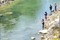 Pokmaswas Perikanan Kelurahan Kampung Baru Nan XX, Kecamatan Lubeg menggelar Lomba Memancing Ikan Gariang Sabtu (19/7/2025). (Foto: Ist)