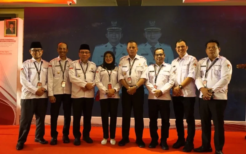 Wakil Wali Kota Padang, Maigus Nasir menghadiri Munas I Aswakada Indonesia di Hotel New Saphir, Yogyakarta, Kamis (3/7/2025). (Foto: Prokopim Padang)