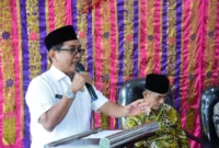 Bupati Padang Pariaman, John Kenedy Azis meminta dukungan Komisi VIII DPR RI untuk percepatan penyelesaian pembangunan Embarkasi Haji Sumbar. (Foto: Diskominfo Padang Pariaman)