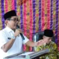Bupati Padang Pariaman, John Kenedy Azis meminta dukungan Komisi VIII DPR RI untuk percepatan penyelesaian pembangunan Embarkasi Haji Sumbar. (Foto: Diskominfo Padang Pariaman)