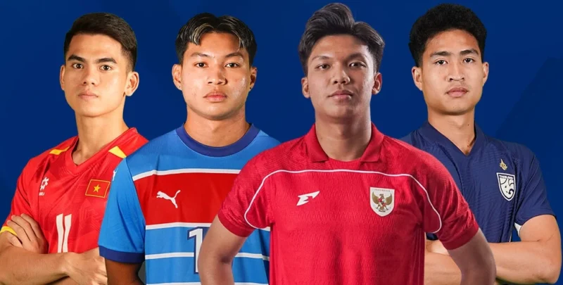 Indonesia, Vietnam, Philipina dan Thailand melaju ke semifinal Piala AFF U-23 2205. (Foto: IG @aseanutdfc)