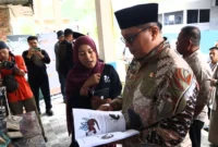 Wakil Bupati Tanah Datar Ahmad Fadly menghadiri acara Pengabdian Masyarakat Departemen Biologi UNP di aula SMP 3 X Koto, Sabtu (26/7/2025). (Foto: Prokopim Tanah Datar)