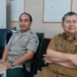 Kabid PSDAIK Bapedalitbang Pessel, Rudi Anwar (kanan) bersama perwakilan BPBD, Wahyu Ramadhani sebagai narasumber. (Foto: Diskominfo Pessel)