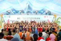 Peringatan HUT Dekranas ke-45 di Balikpapan Sport and Convention Center (BSCC) Dome, Kalimantan Timur pada tanggal 9-11 Juli. (Foto: Kemenperin)