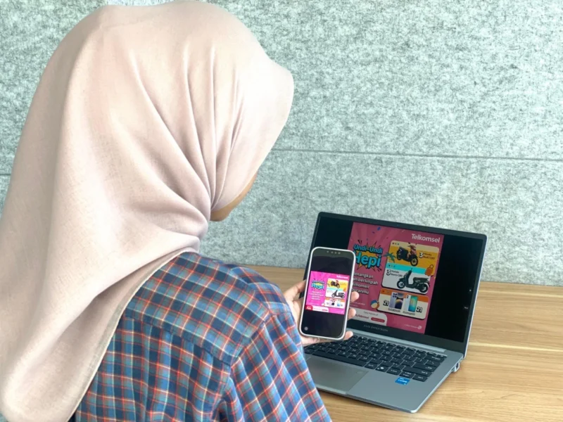 Telkomsel kembali menghadirkan program special Undi Undi Hepi edisi Juli 2025. (Foto: Telkomsel)