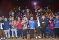 Wakil Wali Kota Padang, Maigus Nasir menghadiri kegiatan Sosialisasi Gerakan Nasional Budaya Sensor Mandiri (GNBSM) di Bioskop XXI Basko City Mall Padang, Kamis (17/7/2025). (Foto: Prokopim Padang)