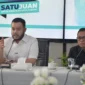 Wali Kota Padang Fadly Amran menerima audiensi Dirut RSUP M. Djamil, Dr. dr. Dovy Djanas, Sp.OG (K), MARS, FISQua di Rumah Dinas Wali Kota, Rabu (2/7/2025). (Foto: Prokopim Padang)