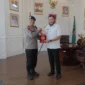 Wali Kota Padang, Fadly Amran menerima kunjungan silaturahmi Dansat Brimob Polda Sumbar Kombes Pol Lukman Syafri Dandel di ruang kerjanya, Balai Kota Aia Pacah, Rabu (23/7/2025). (Foto: Prokopim Padang)