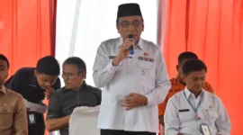 Wawako Padang, Maigus Nasir dalam pertemuan yang berlangsung di kawasan Pasie Nan Tigo, Rabu (30/7/2025). (Foto: Prokopim Padang)