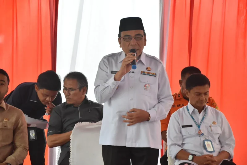 Wawako Padang, Maigus Nasir dalam pertemuan yang berlangsung di kawasan Pasie Nan Tigo, Rabu (30/7/2025). (Foto: Prokopim Padang)