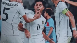 Timnas Indonesia U-23 berhasil meraih kemenangan 1-0 atas Filipina U-23 di Piala AFF U-23 2025 yang berlangsung di SUGBK, Jakarta, Jumat (18/7/2025). (Foto: IG @timnasindonesia)