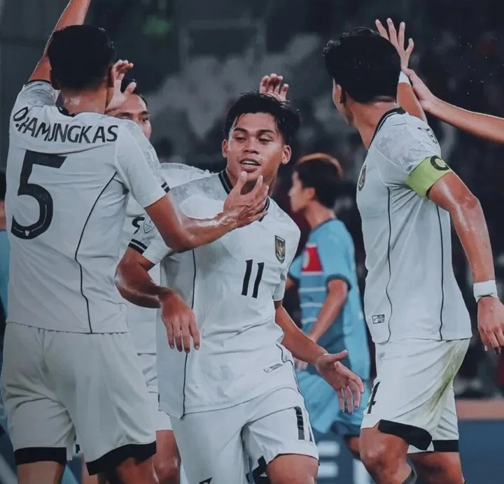 Timnas Indonesia U-23 berhasil meraih kemenangan 1-0 atas Filipina U-23 di Piala AFF U-23 2025 yang berlangsung di SUGBK, Jakarta, Jumat (18/7/2025). (Foto: IG @timnasindonesia)