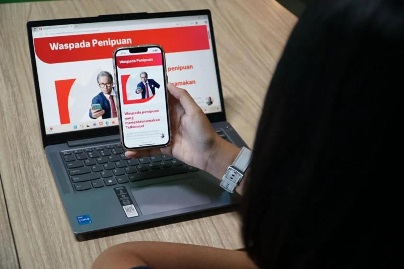 Telkomsel mengimbau pelanggan untuk mewaspadai penipuan digital berkedok layanan resmi. (Foto: Dok. Telkomsel)
