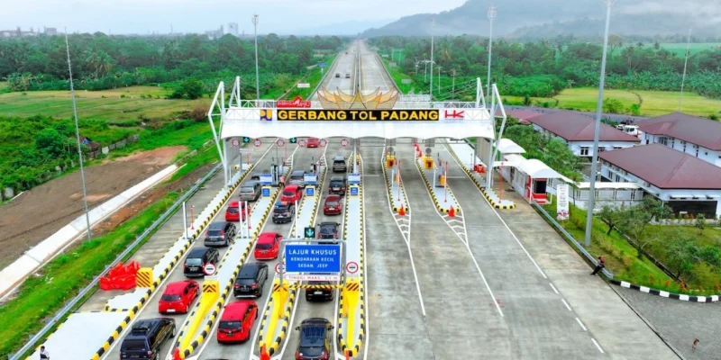 PT Hutama Karya segera berlakukan tarif Tol Padang–Sicincin. (Foto: Hutama Karya)