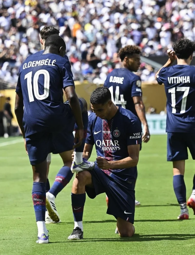 PSG menggilas Real Madrid 4-0 di semifinal Piala Dunia Antarklub 2025 di MetLife Stadium, East Rutherford, Kamis (10/7/2025) dini hari WIB. (Foto: IG @psg)
