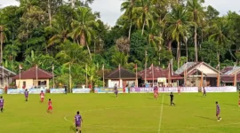 PSP Padang bermain imbang 1-1 kontra PS Dharmasraya  dalam lanjutan Grup A Piala Soeratin U-17 yang digelar di Lapangan Persikatim, Kota Pariaman, Selasa (30/7/2025). (Foto: FB Diskominfo Padang)