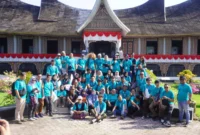 Para delegasi ICCN mengunjungi Museum Adityawarman, Kamis (7/8/2025). (Foto: Diskominfo Padang)