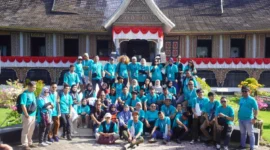 Para delegasi ICCN mengunjungi Museum Adityawarman, Kamis (7/8/2025). (Foto: Diskominfo Padang)