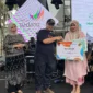 Kecamatan Koto Tangah keluar sebagai juara pertama pada Lomba Fun Live Cooking Tingkat Kota Padang yang digelar di kawasan Kota Tua, Sabtu (9/8/2025). (Foto: Diskominfo Padang)