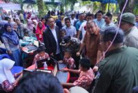 BTS pertama di Sinamar resmi beroperasi. Dengan kehadiran BTS ini warga dapat menikmati sinyal telepon dan internet. (Foto: Pemkab Dharmasraya)