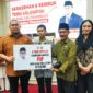 Penyerahan secara simbolis beasiswa PIP kepada 504 pelajar di Kabupaten Dharmasraya, Minggu (10/8/2025). (Foto: Pemkab Dharmasraya)