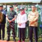 Program TMMD ke-125 resmi ditutup di Nagari Sungai Kambut, Kecamatan Pulau Punjung, Rabu (21/8). (Foto: Pemkab Dharmasraya)