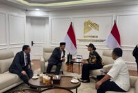 Bupati Dharmasraya, Annisa Suci Ramadhani melakukan pertemuan bersama dengan Menteri PPN/Bappenas di Jakarta, Kamis (21/8/2025). (Foto: Pemkab Dharmasraya)