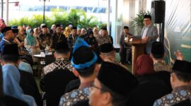 Direktur Penerangan Agama Islam, Ahmad Zayadi dalam ajang Penerangan Agama Islam (Penais) Award 2025 di Jakarta, Sabtu (23/8/2025). (Foto: Kemenag)