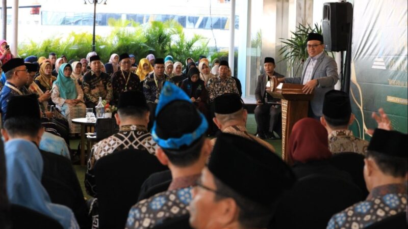 Direktur Penerangan Agama Islam, Ahmad Zayadi dalam ajang Penerangan Agama Islam (Penais) Award 2025 di Jakarta, Sabtu (23/8/2025). (Foto: Kemenag)
