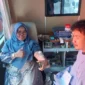 DWP Disdikbud Padang menggelar aksi donor darah di halaman Kantor Disdikbud Padang, Jumat (29/8/2025). (Foto: Diskominfo Padang)