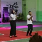 Lomba Duet Song bertema Kemerdekaan di GOR Bulutangkis Bancalaweh, Rabu (13/8/2025). (Foto: Kominfo Padang Panjang)