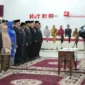 Gubernur Sumbar Mahyeldi Ansharullah melantik 14 Pejabat Pimpinan Tinggi Pratama di lingkungan Pemprov Sumbar, Sabtu (23/8/2025). (Foto: ADPSB)
