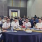 Gubernur SumbarbMahyeldi Ansharullah menghadiri Taspen Safety Day di Hotel Truntum, Jumat (29/8/2025). (Foto: ADPSB)