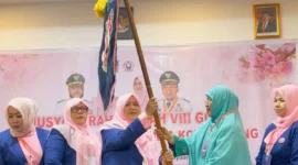 Ny. Srihayati Maigus Nasir kembali dipercaya memimpin GOW Kota Padang periode 2025–2030. (Foto: Diskominfo Padang)