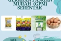 Pemkab Dharmasraya menggelar Gerakan Pangan Murah (GPM) Serentak Nasional pada Sabtu (30/8/2025). (Foto: Pemkab Dharmasraya)
