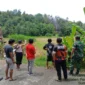 Kondisi lahan pada satu titik lokasi kebakaran sebelum api berhasil dipadamkan. (Foto: Dok BPBD Pessel)