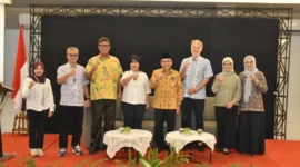 Wakil Wali Kota Padang Maigus Nasir saat kegiatan FGD terkait SIIP, Kamis (21/8/2025). (Foto: Prokopim Padang)
