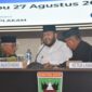 Wali Kota Padang Fadly Amran menghadiri pengukuhan pengurus DPP LAKAM periode 2025–2030 di Kantor Gubernur Sumbar, Rabu (27/8/2025). (Foto: Prokopim Padang)