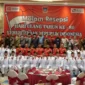Pemko Padang menggelar malam resepsi peringatan HUT ke-80 RI di Ballroom Hotel Mercure, Minggu (17/8/2025). (Foto: Diskominfo Padang) 