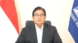 Wakil Ketua Umum PAN, Viva Yoga Mauladi menyampaikan siaran pers pada Minggu (31/8/2025). (Foto: IG @amanatnasional)