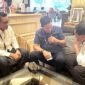Ketua PELTI Sumbar, Prof Syahrial Bakhtiar ketika beraudiensi langsung dengan Ketua Umum PP PELTI, Nurdin Halid. (Foto: Dok Humas PELTI)