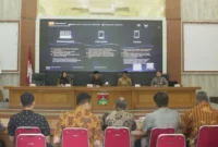 Sosialisasi pembentukan Pos Bantuan Hukum (Posbakum) tingkat kelurahan di Aula Balai Kota Bukittinggi, Kamis (28/8/2025). (Foto: Pemko Bukittinggi)